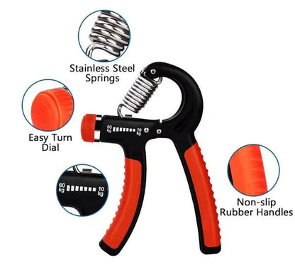 "Adjustable Hand Grip Strengthener for Powerful Gym Workouts"