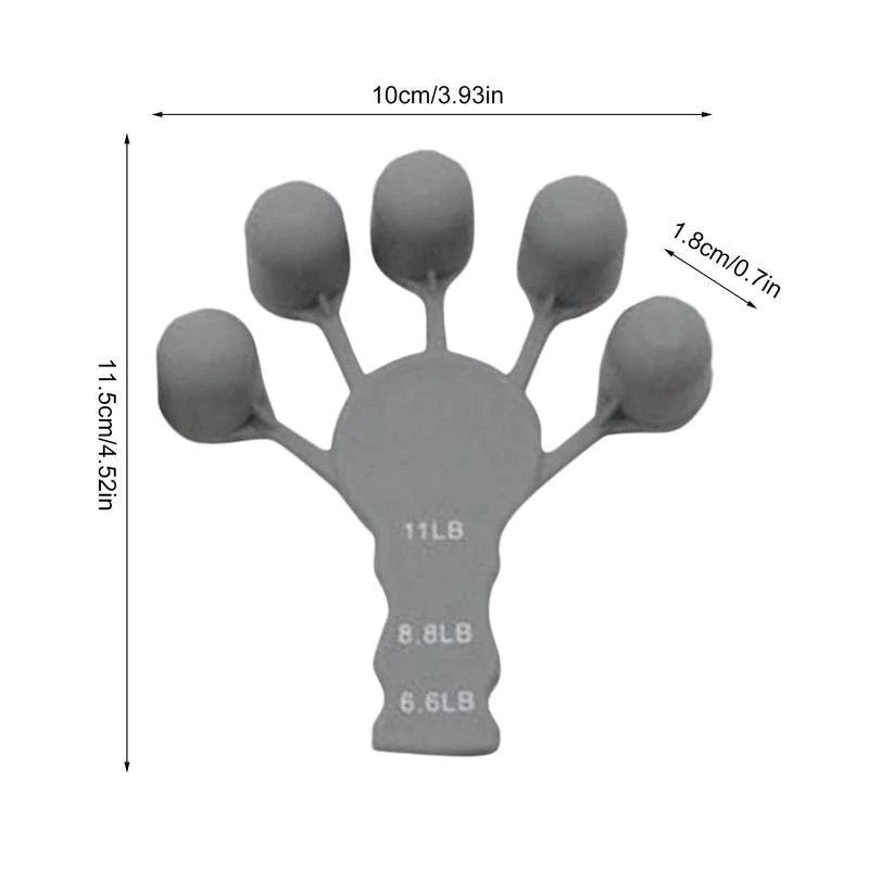 "Silicone Finger Expander Hand Grip: Enhance Strength and Rehabilitation"