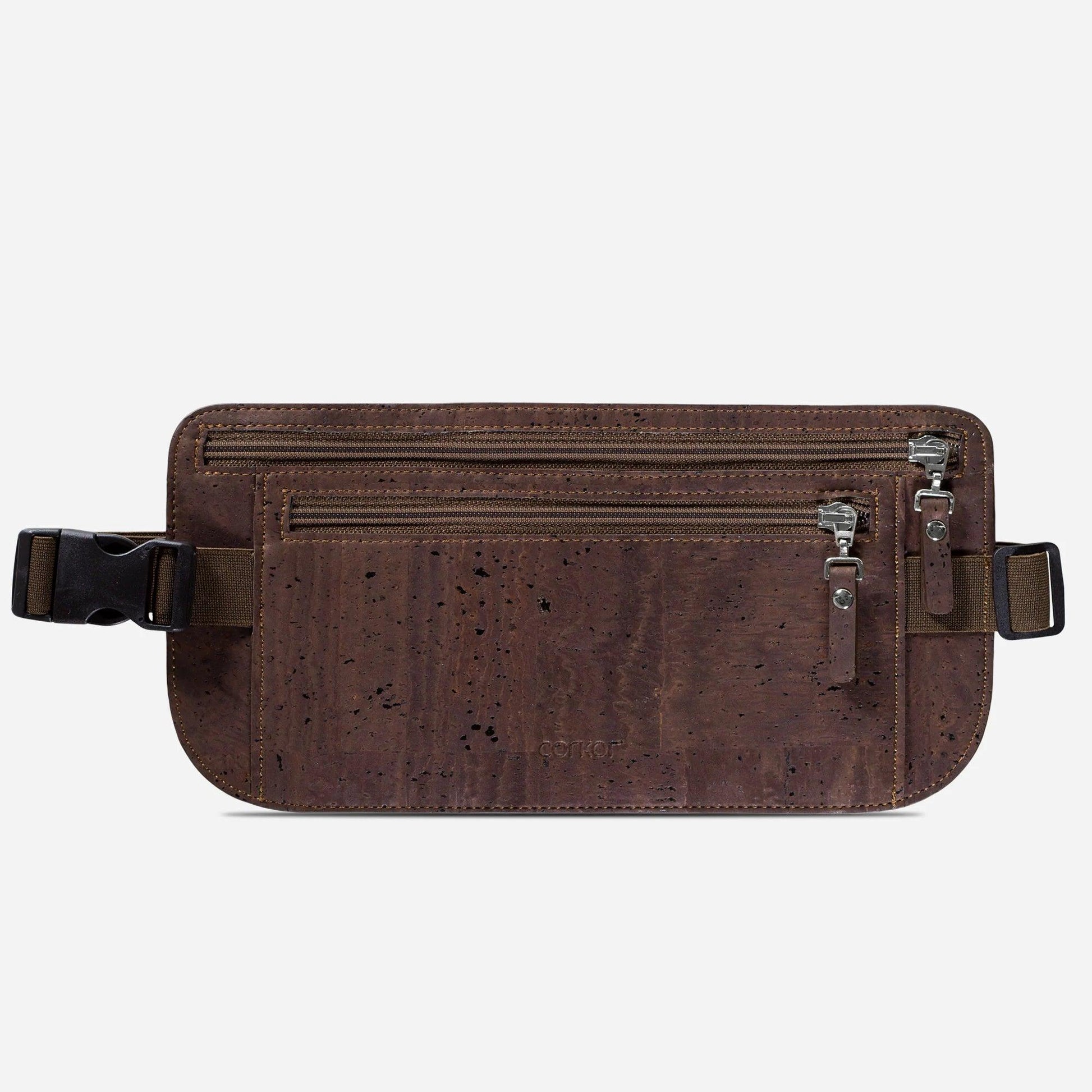 "RFID Slim Travel Money Belt with Passport Holder"