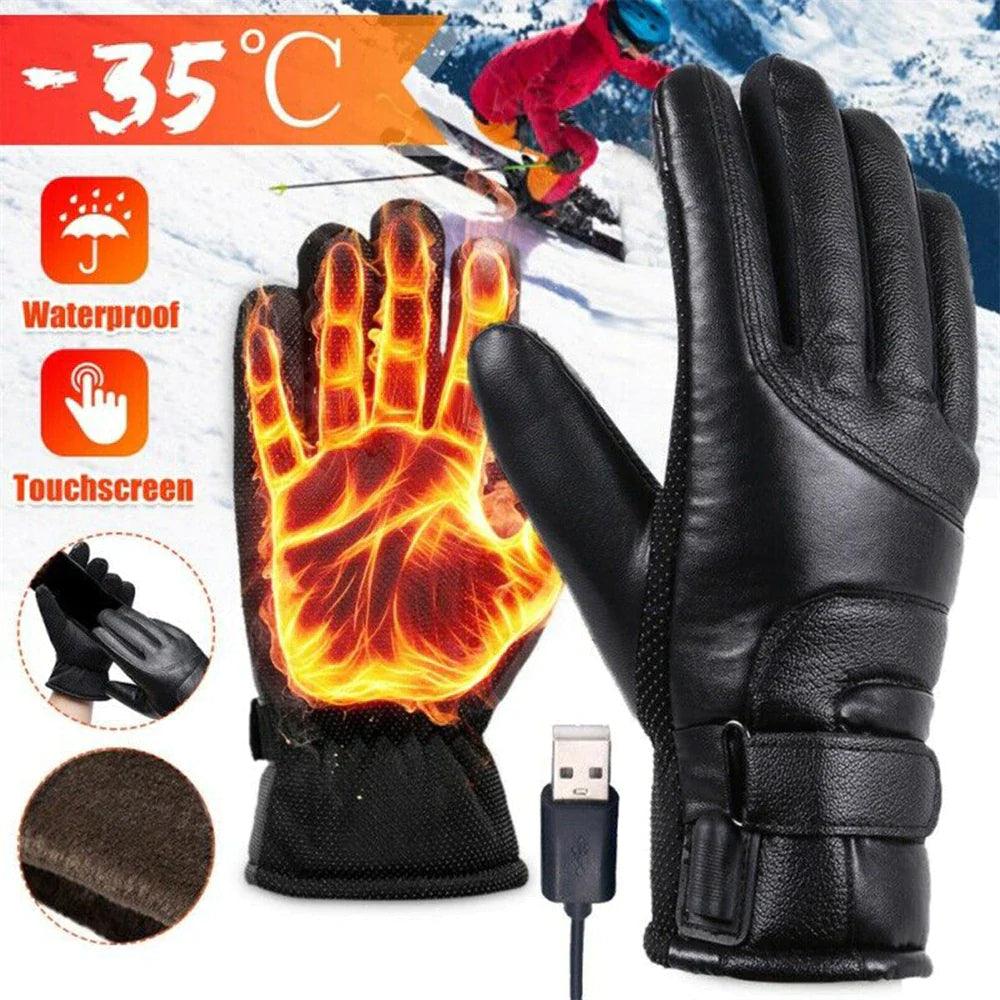 USB Heated Winter Gloves: Stay Cozy in the Snow!