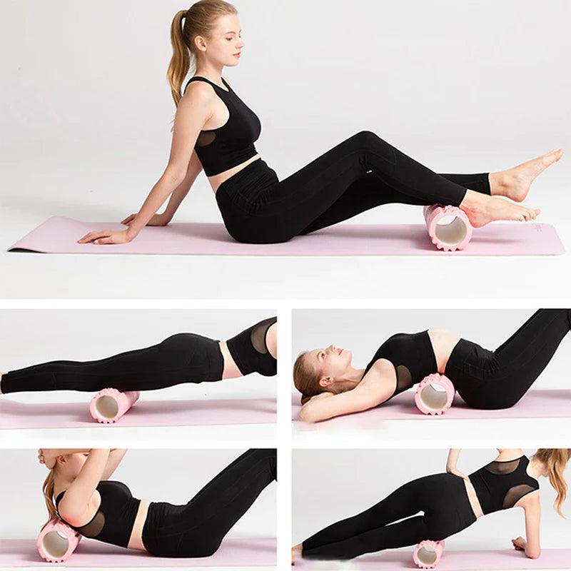 "Ultimate Yoga Foam Roller for Deep Muscle Relief"