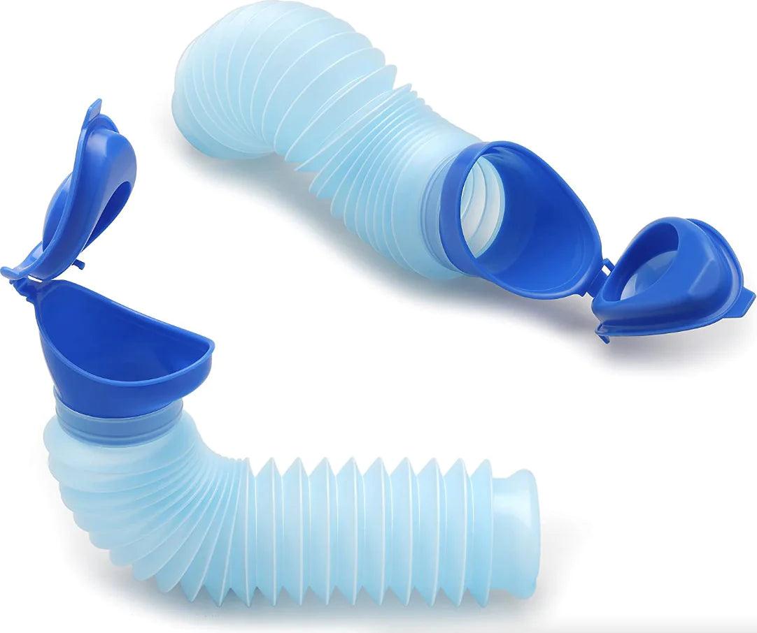 "Portable Unisex Urinal: Travel, Camping, Car Toilet - Emergency Pee Bottle Kit"