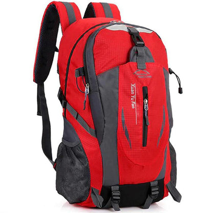 "Waterproof Nylon Travel Backpack for Men and Women - Ideal for Outdoor Adventures and Daily Use"