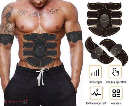 "Ultimate EMS Abs Toning Trainer - Fitness Belt for Stronger Core"