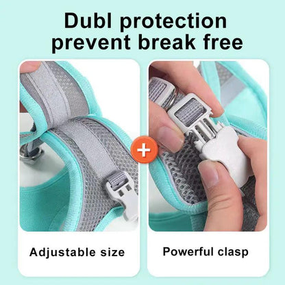 Escape Proof Small Pet Harness & Leash Set