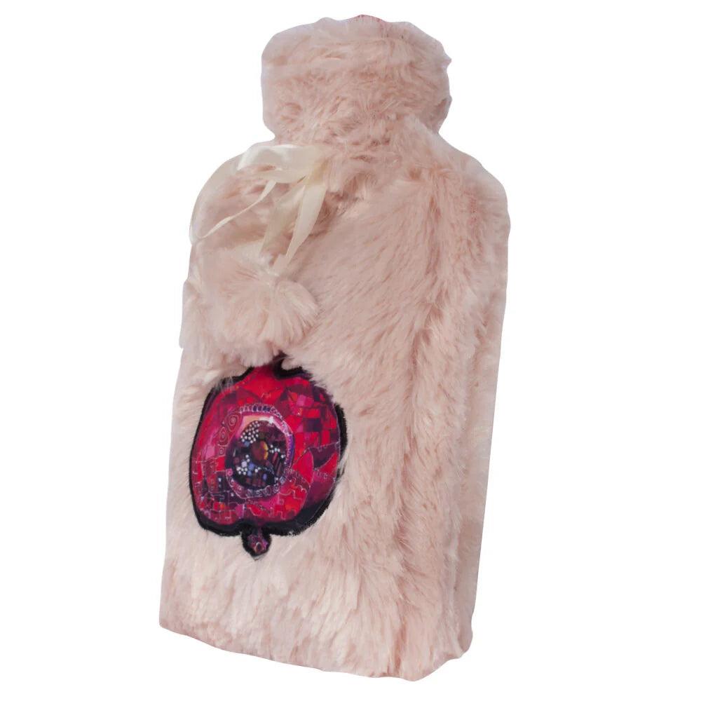 "Cozy Pomegranate Hot Water Bottle by Biggdesign"