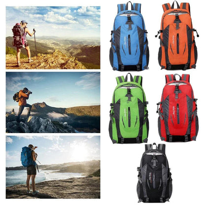 "USA 40L Travel Backpack - Ideal for Camping, Hiking, and School"