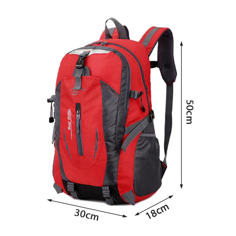 "USA 40L Travel Backpack - Ideal for Camping, Hiking, and School"