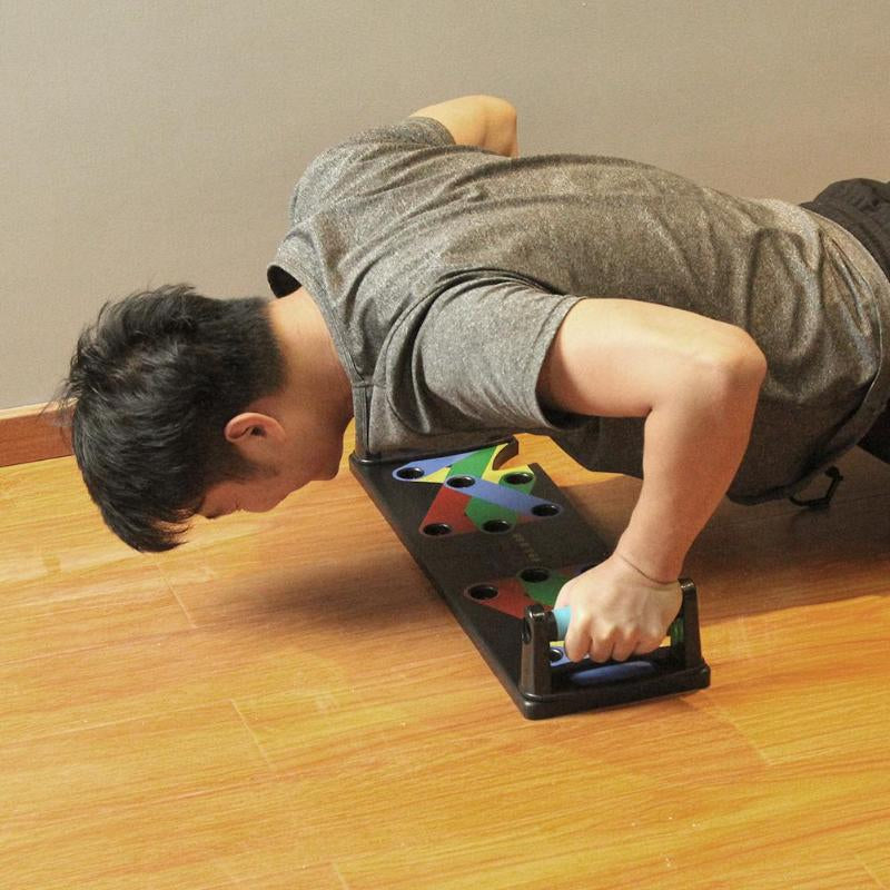 "Ultimate Nine-Function Push-Up Board: Transform Your Home Workouts!"