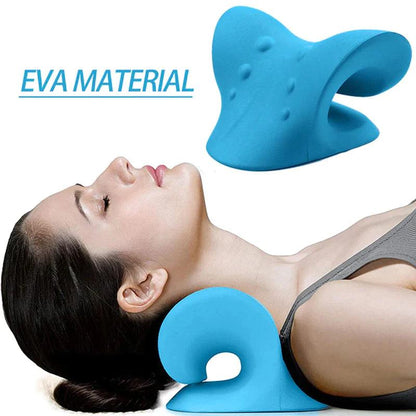 "Ultimate Neck and Shoulder Pain Relief Pillow with Spine Correction"