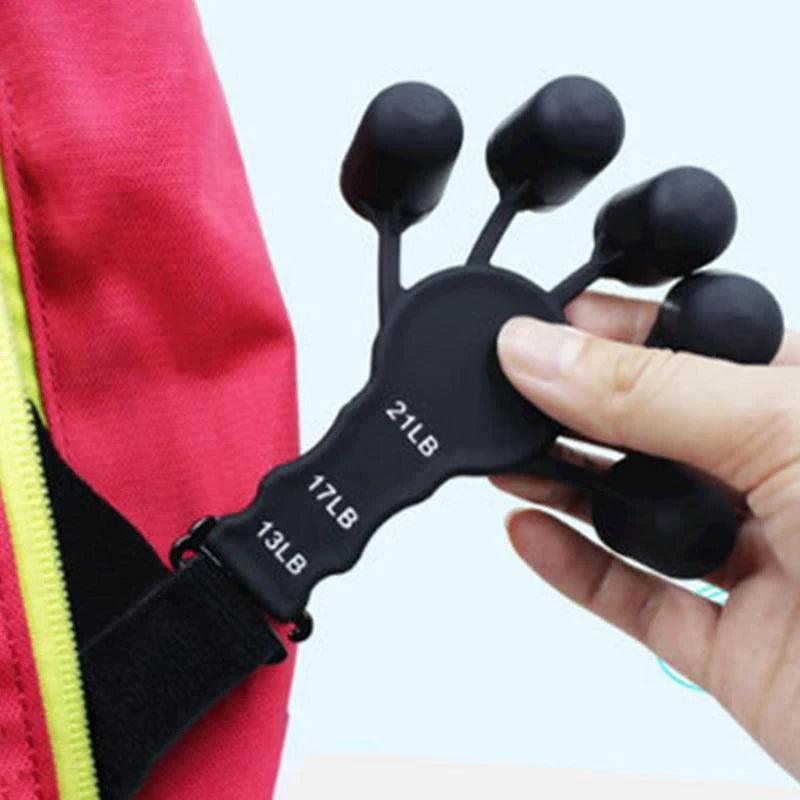 "Silicone Finger Expander Hand Grip: Enhance Strength and Rehabilitation"