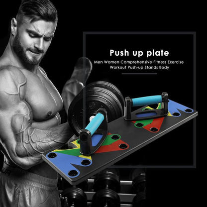 "Ultimate Nine-Function Push-Up Board: Transform Your Home Workouts!"