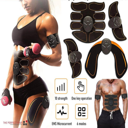 "Ultimate EMS Abs Toning Trainer - Fitness Belt for Stronger Core"