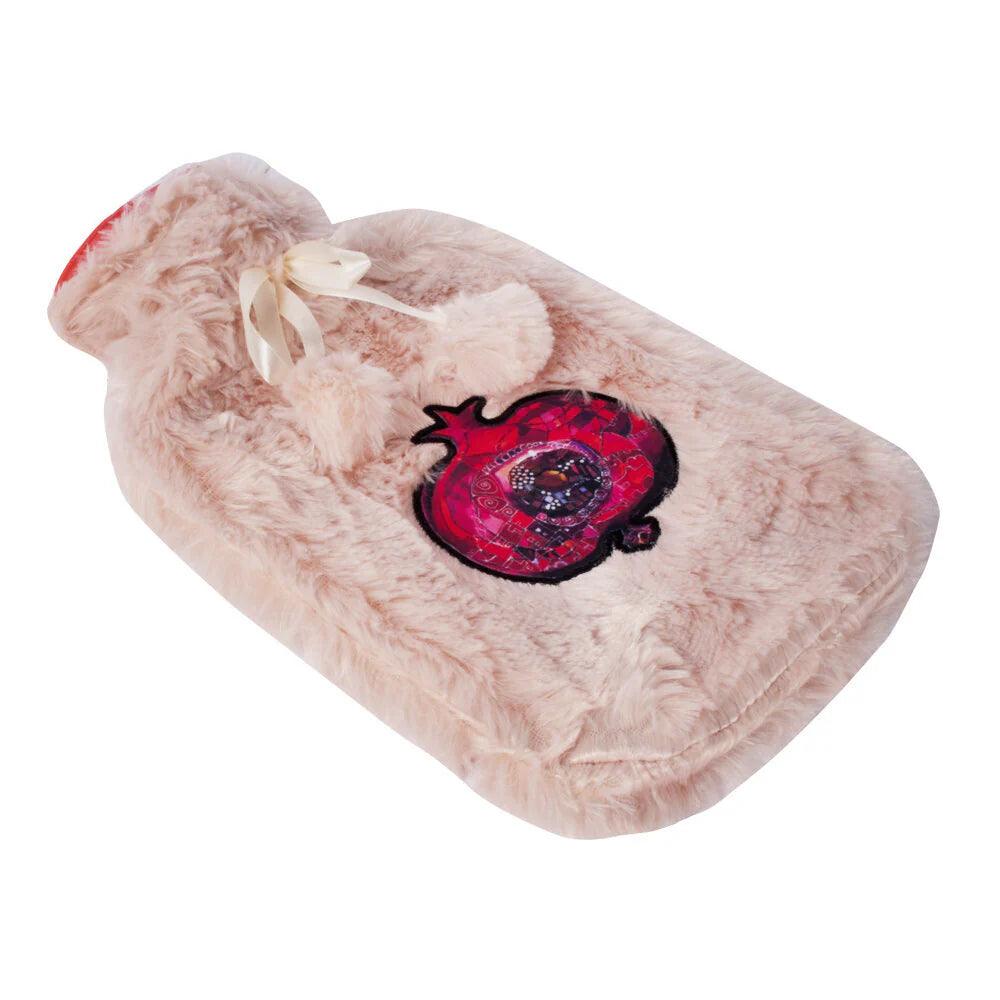 "Cozy Pomegranate Hot Water Bottle by Biggdesign"