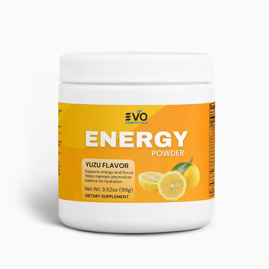 "Zesty Yuzu Energy Boost Powder"