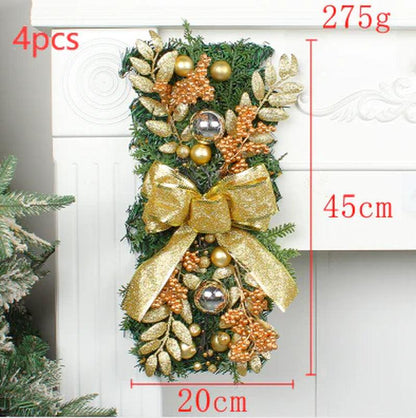 Christmas Day Door Curtain Home Decoration Hanger