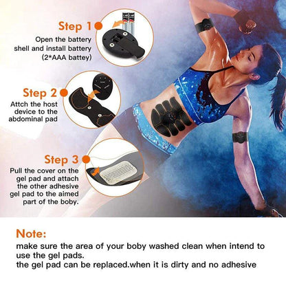 "Ultimate EMS Abs Toning Trainer - Fitness Belt for Stronger Core"