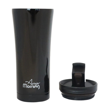 "Black 15 Oz Any Morning Travel Mug - SI231905"