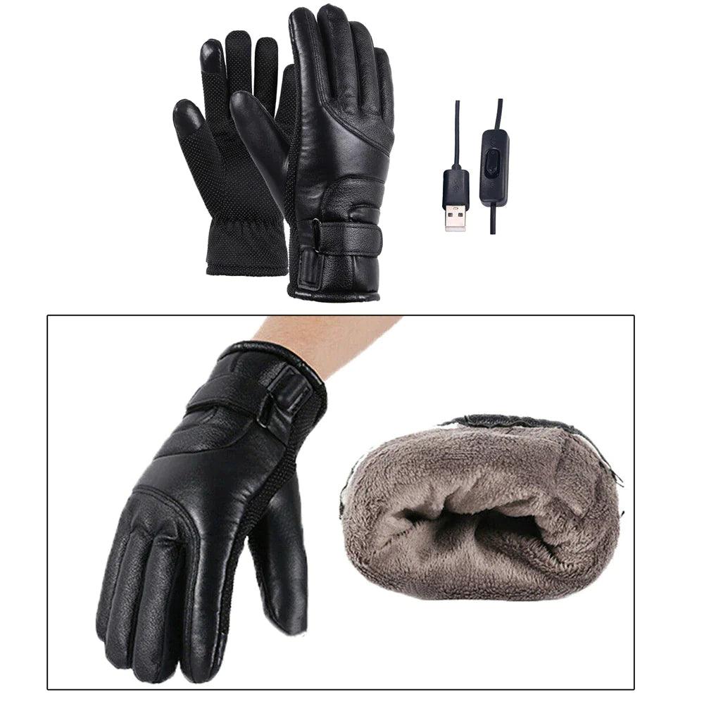 USB Heated Winter Gloves: Stay Cozy in the Snow!