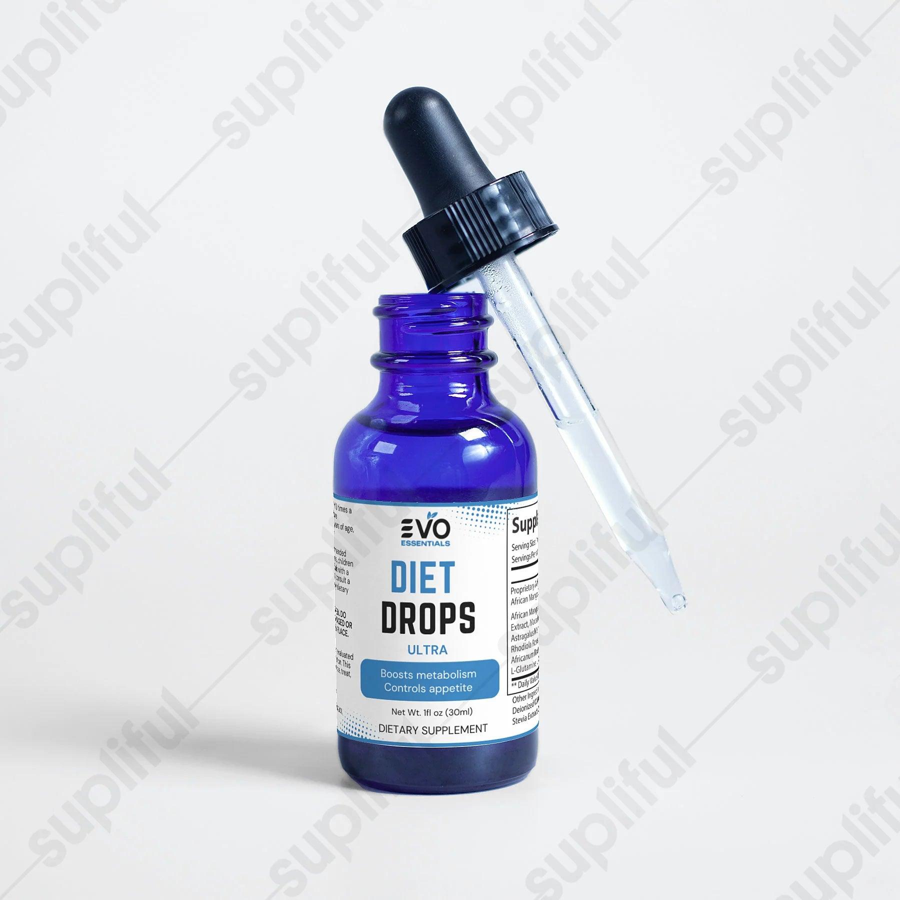 "Ultra Diet Drops - 1 Oz"