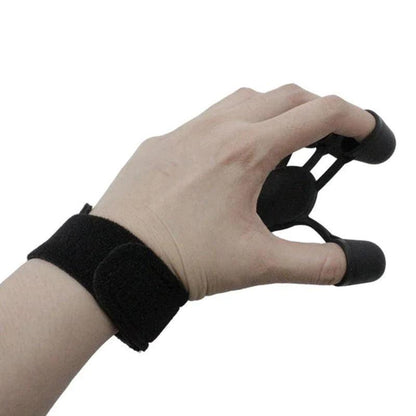 "Silicone Finger Expander Hand Grip: Enhance Strength and Rehabilitation"