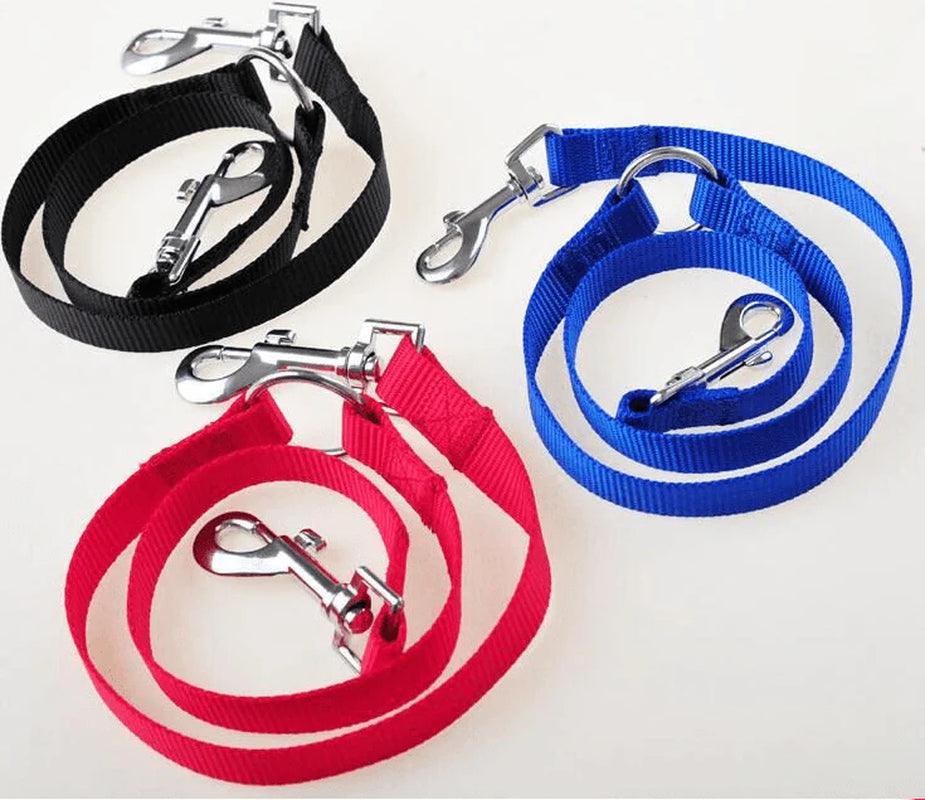 "Double Dog Leash Coupler - Walk Two Pups like a Pro!"