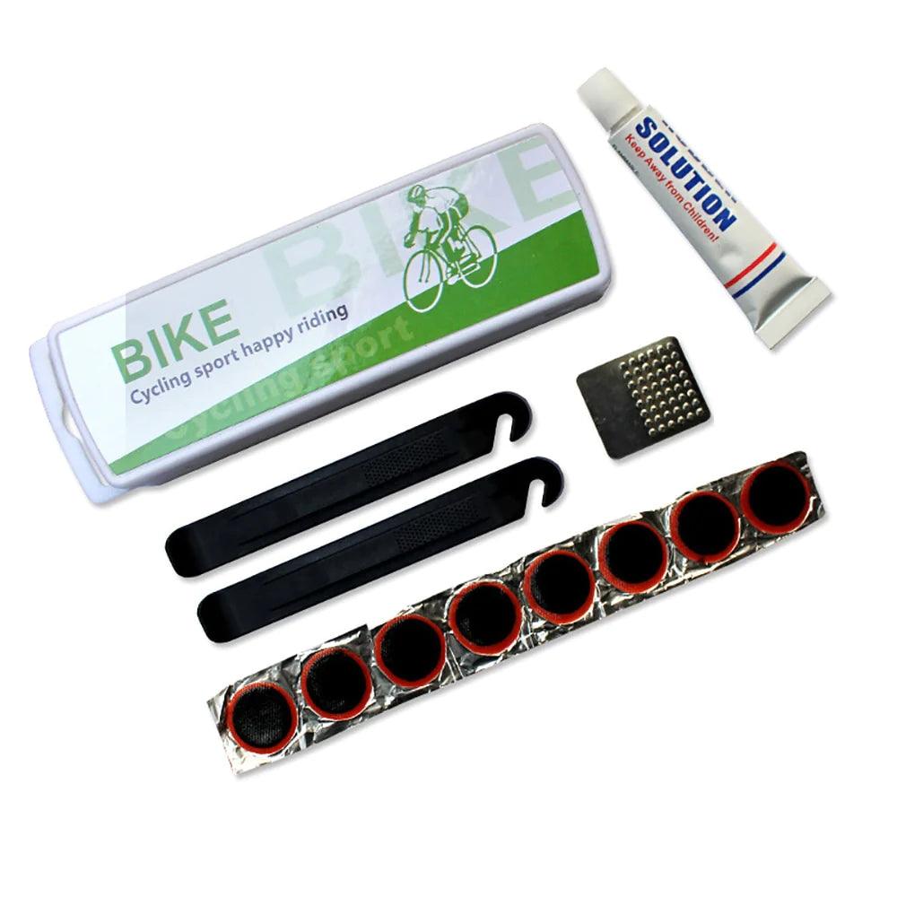 "Ultimate Bike Flat Tire Repair Kit - Portable and Durable Set with Free Shipping!"