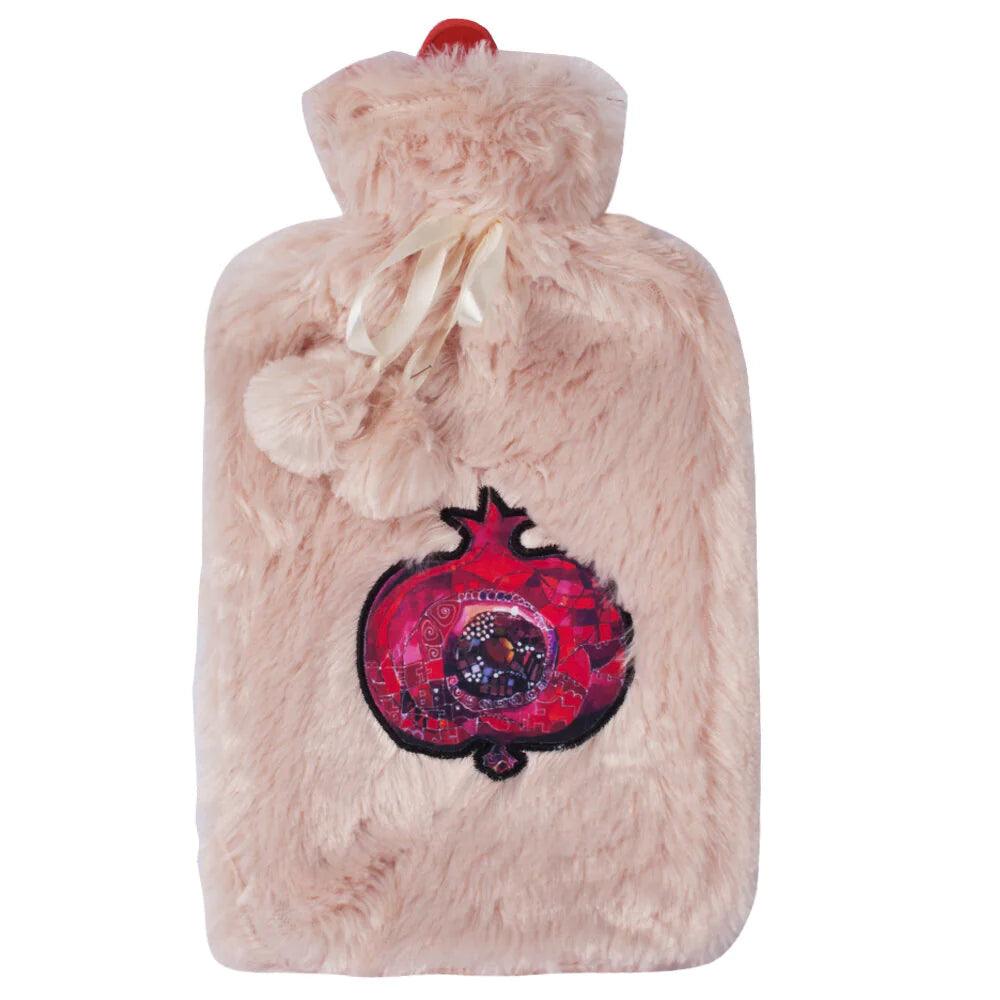 "Cozy Pomegranate Hot Water Bottle by Biggdesign"