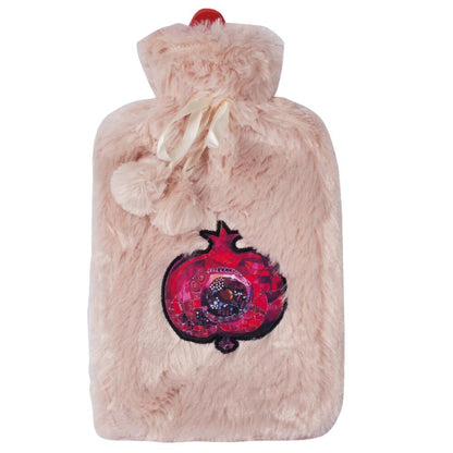 "Cozy Pomegranate Hot Water Bottle by Biggdesign"