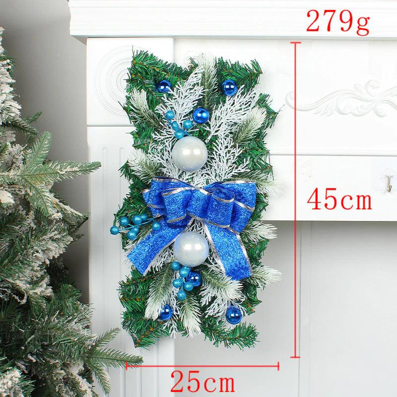 Christmas Day Door Curtain Home Decoration Hanger