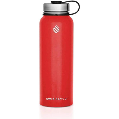 "32oz Premium Stainless Steel Sports Water Bottle with Insulation"