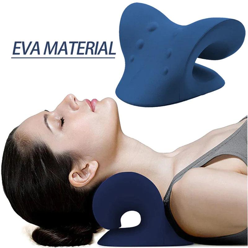 "Ultimate Neck and Shoulder Pain Relief Pillow with Spine Correction"