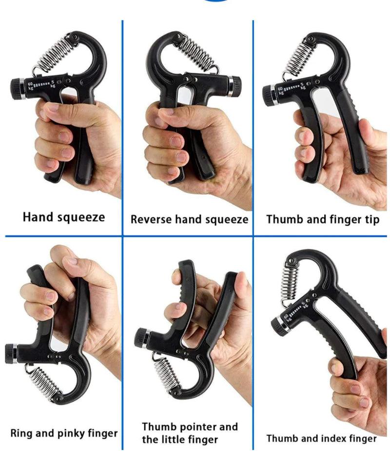 "Adjustable Hand Grip Strengthener for Powerful Gym Workouts"