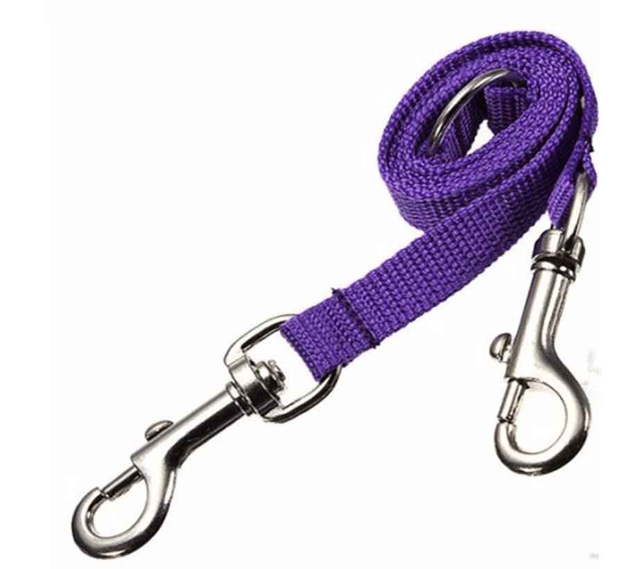 "Double Dog Leash Coupler - Walk Two Pups like a Pro!"