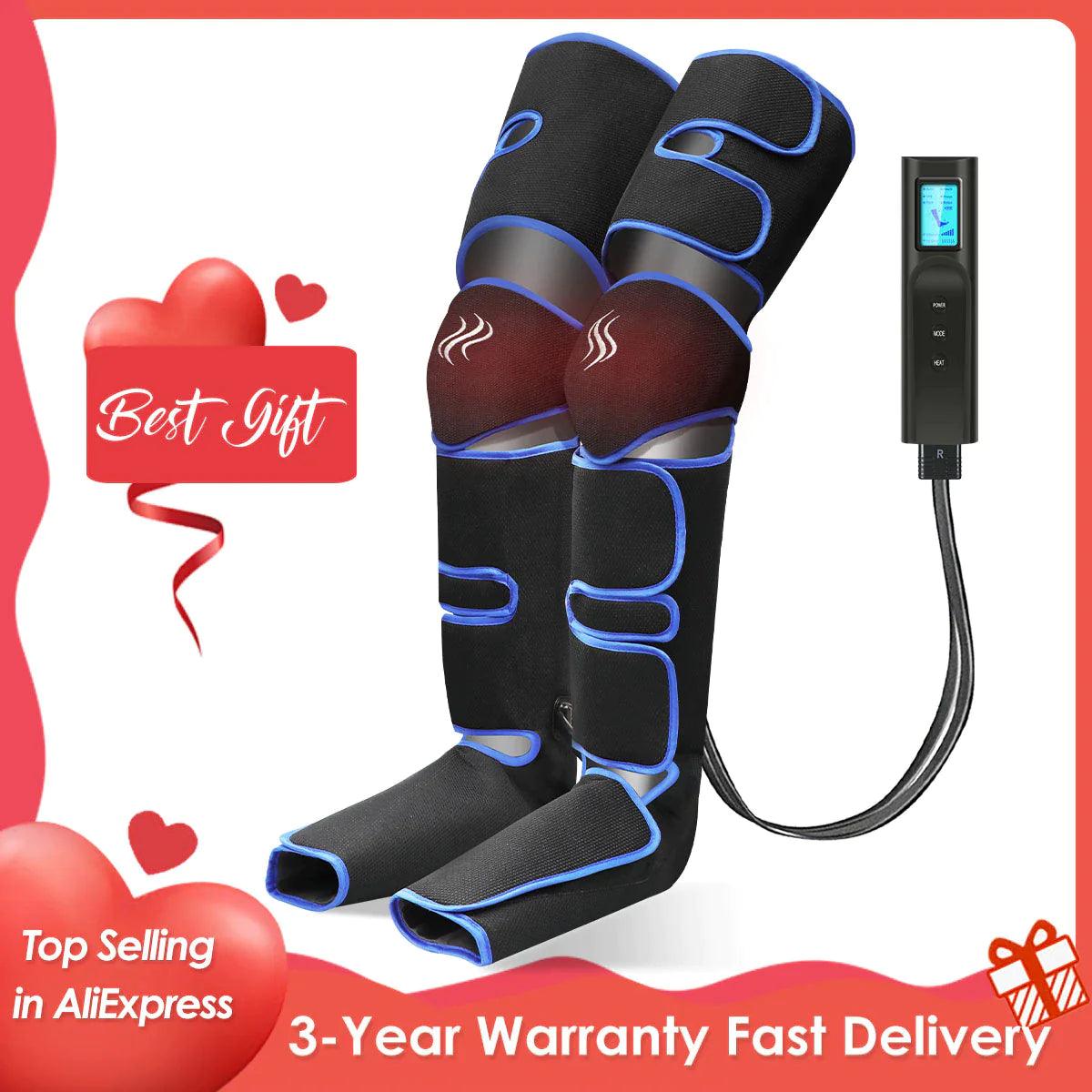 "Revitalizing 360° Leg Massager for Improved Circulation and Relaxation 2023"