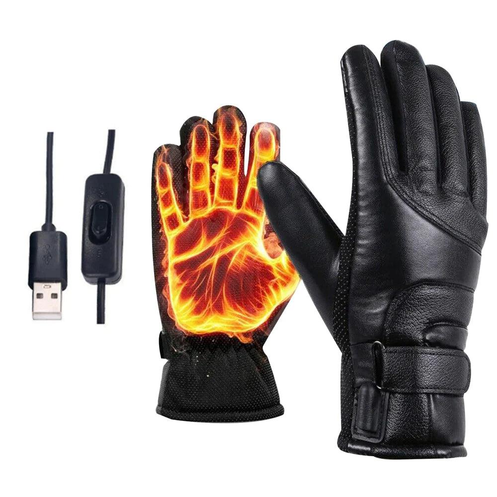 USB Heated Winter Gloves: Stay Cozy in the Snow!