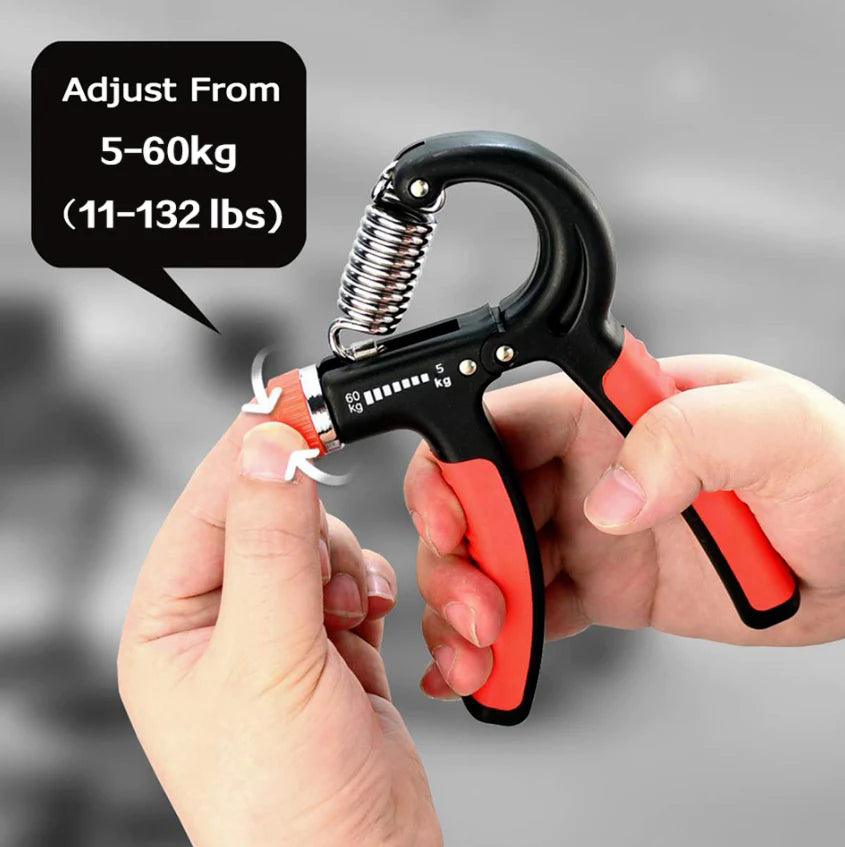 "Adjustable Hand Grip Strengthener for Powerful Gym Workouts"