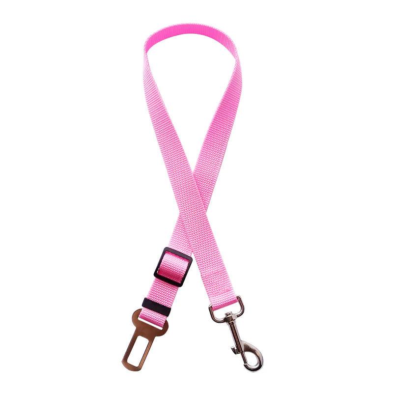 "Extendable Pet Car Seat Belt Traction Rope"