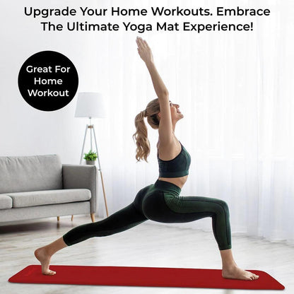 "Ultimate Yoga Starter Set: Thick Mat, Blocks, Strap, Cooling Towels Included"