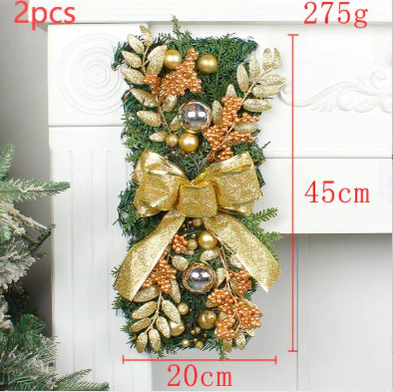 Christmas Day Door Curtain Home Decoration Hanger