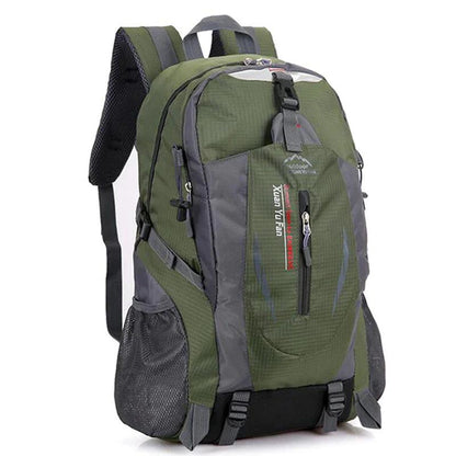 "Waterproof Nylon Travel Backpack for Men and Women - Ideal for Outdoor Adventures and Daily Use"