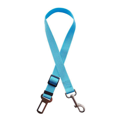 "Extendable Pet Car Seat Belt Traction Rope"