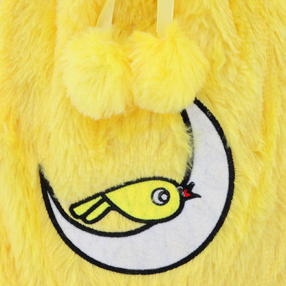 "Yellow Bird Hot Water Bottle by Biggdesign"