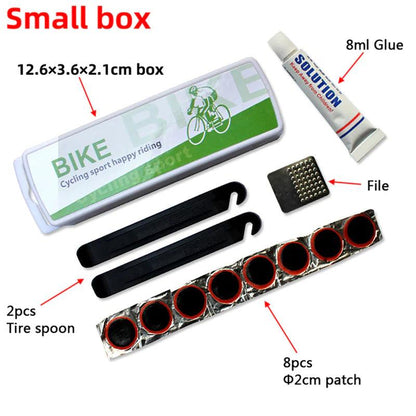 "Ultimate Bike Flat Tire Repair Kit - Portable and Durable Set with Free Shipping!"