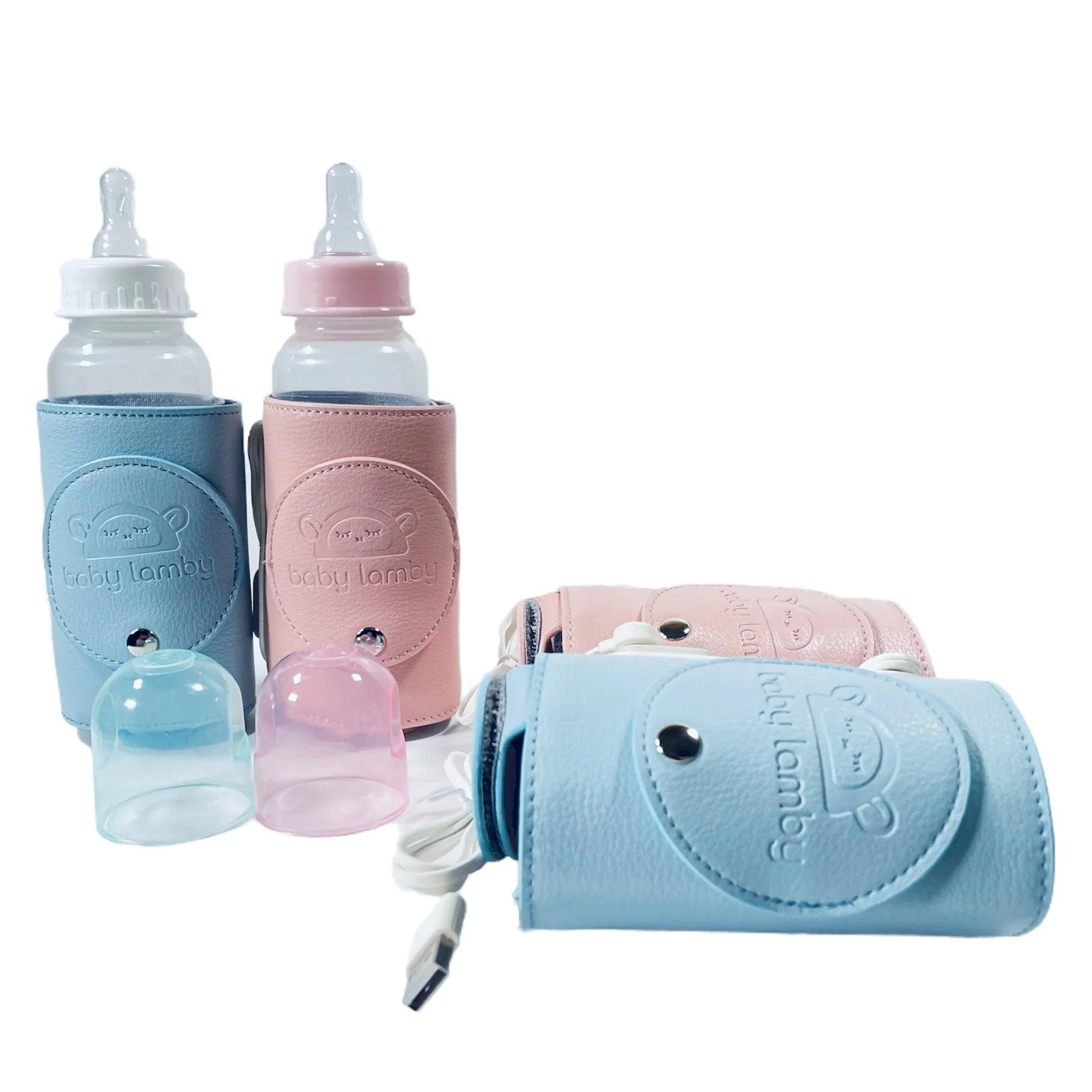 "USB-Powered Baby Lamby Travel Bottle Warmer"