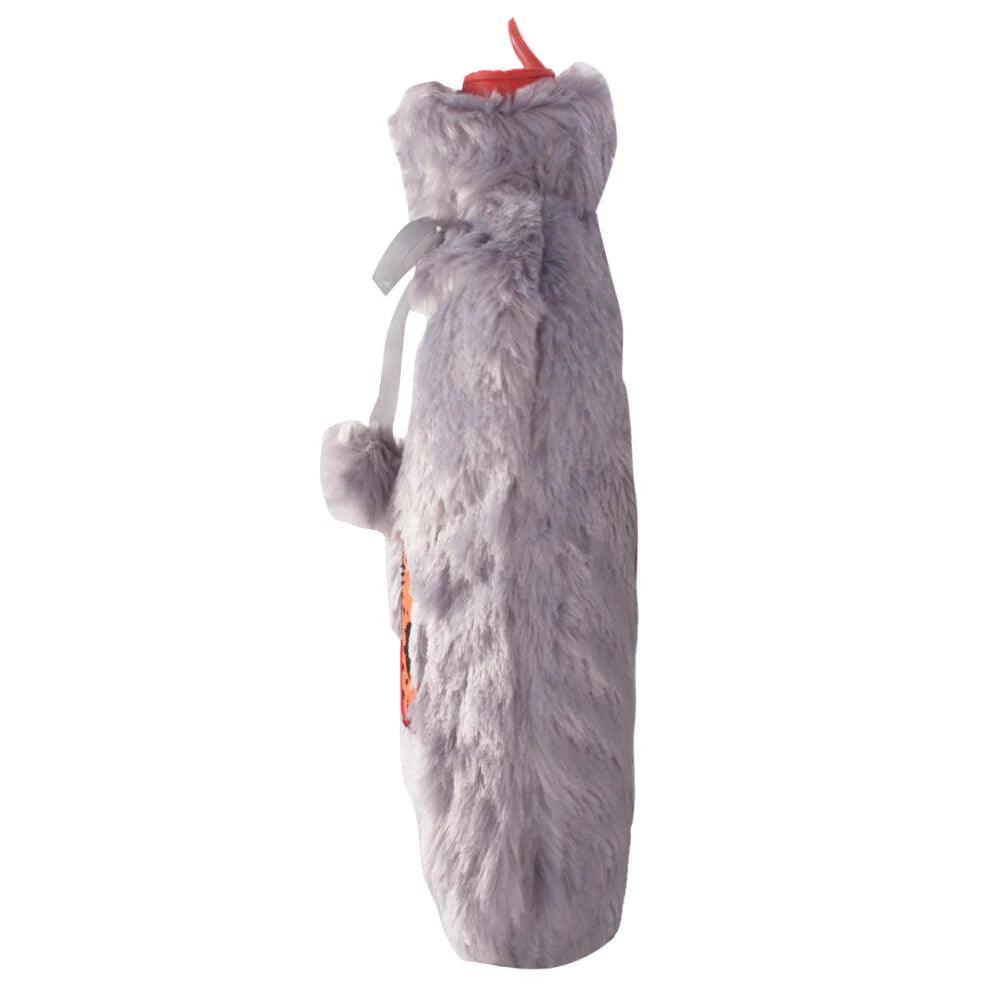 "Cozy Cat-themed Gray Hot Water Bottle by Biggdesign"