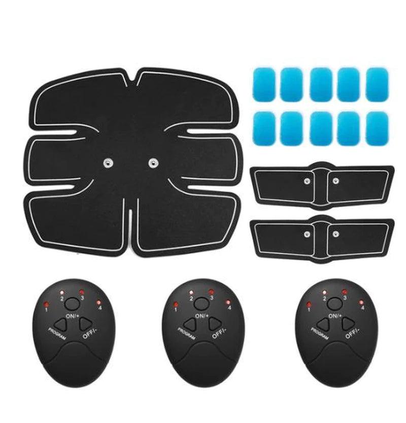 "6-Pack Abs & Booty Trainer: EMS Electric Muscle Stimulator for Abdominal & Hip Fitness"