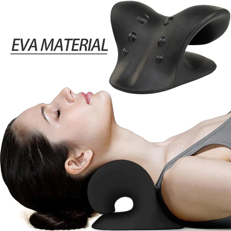 "Ultimate Neck and Shoulder Pain Relief Pillow with Spine Correction"