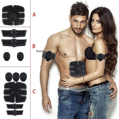 "6-Pack Abs & Booty Trainer: EMS Electric Muscle Stimulator for Abdominal & Hip Fitness"