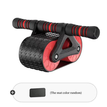 "Automatic Rebound Ab Wheel Roller - Waist Trainer for Home Gym Workouts"